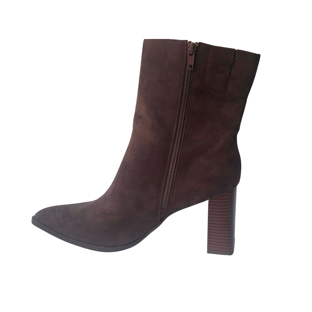 A New Day Womens Thora Side Zip Dress Boots Brown Size‎ 11 - Picture 4 of 9